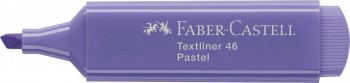 Rotulador fluorescente pastel lila Textliner 1546 Faber Castell *
