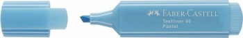 Rotulador fluorescente pastel azul pálido Textliner 1546 Faber Castell *