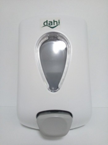 Dosificador rellenable jabón 0,9l ABS blanco