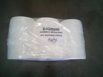 Papel higiénico jumbo 2 capas 140m celulosa pack 18 rollos